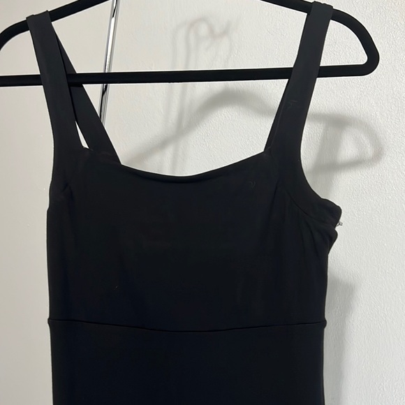 NWT Good American The 90’s Tank Midi Dress Black Size S - Picture 7 of 16